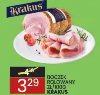 Wafelek Krakus BOCZEK ROLOWANY 100g oferta