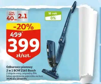 Auchan Odkurzacz pionowy 2w1 bchf216s 1 SZT oferta