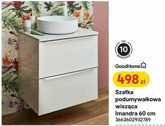Castorama Szafka podumywalkowa wisząca Imandra 60 cm oferta