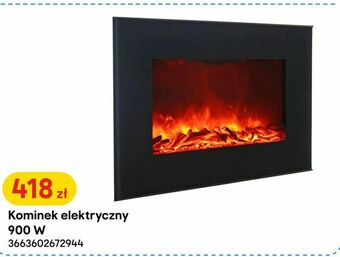 Castorama Kominek elektryczny 900 w oferta
