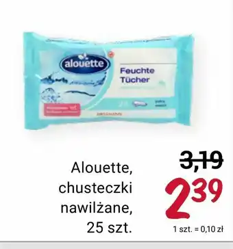 Rossmann Alouette, chusteczki nawilżane oferta