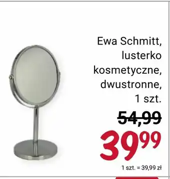 Rossmann Ewa Schmitt, lusterko kosmetyczne, dwustronne oferta