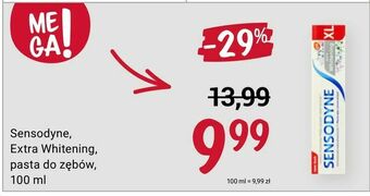 Rossmann Sensodyne, Extra Whitening, pasta do zębów 100 ml oferta