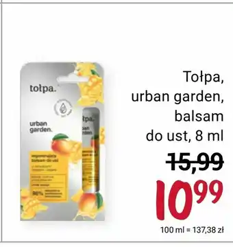 Rossmann Tołpa, urban garden, balsam do ust, 8 ml oferta