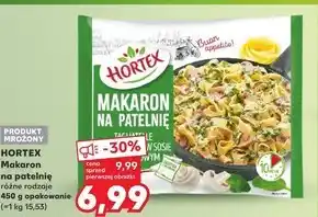 Kaufland Hortex Makaron na patelnię tagliatelle ze szpinakiem w sosie śmietankowym 450 g oferta