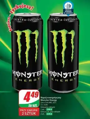 Dino Monster Energy Gazowany napój energetyzujący 500 ml oferta