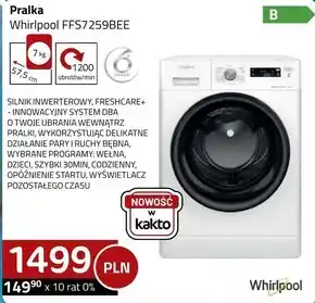 Kakto Pralka Whirlpool oferta