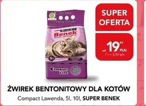 AquaelZOO Żwirek bentonitowy Super Benek oferta