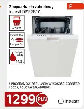 Kakto Zmywarka do zabudowy Indesit oferta