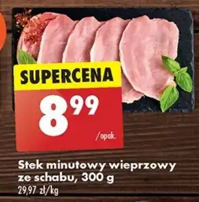 Biedronka Stek wieprzowy oferta