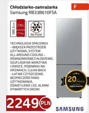 Kakto Chłodziarko zamrażarka Samsung oferta