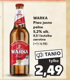 Kaufland Warka Classic Piwo jasne 500 ml oferta