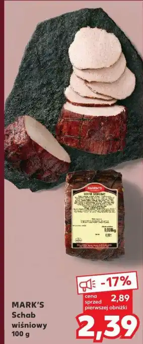 Kaufland MARK'S Schab wiśniowy 100 g oferta