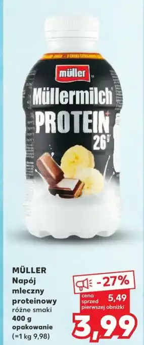 Kaufland MÜLLER Napój mleczny proteinowy 400 g oferta