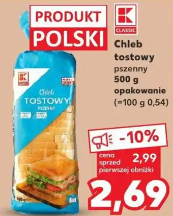 Kaufland Chleb tostowy 500 g oferta