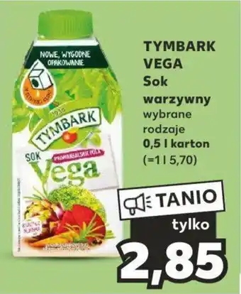 Kaufland TYMBARK VEGA Sok warzywny 0,5 L oferta