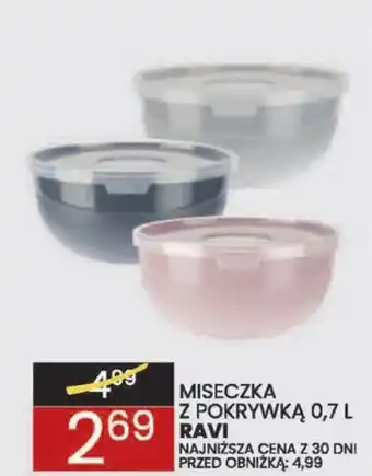 RAVI MISECZKA Z POKRYWKĄ 0,7 L