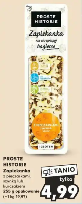 Kaufland PROSTE HISTORIE Zapiekanka 255 g oferta