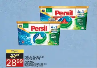 Wafelek HENKEL PESRIL KAPSUŁKI DISCS 22 SZT. oferta