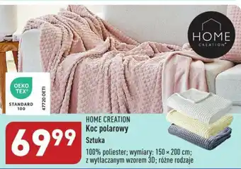 ALDI HOME CREATION Koc polarowy oferta