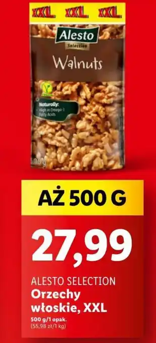 Lidl ALESTO SELECTION Orzechy włoskie XXL 500g oferta