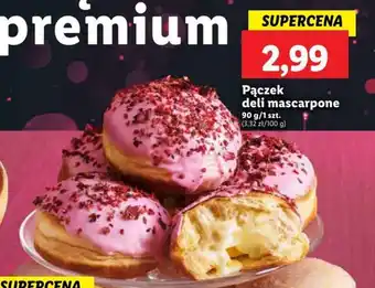 Lidl Pączek deli mascarpone 90 g oferta