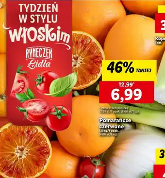 Lidl Pomarańcze czerwone 1,5 kg oferta