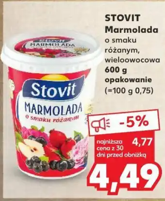 Kaufland STOVIT Marmolada 600 g oferta