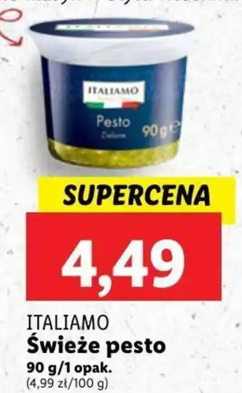 Lidl ITALIAMO Świeże pesto 90 g oferta