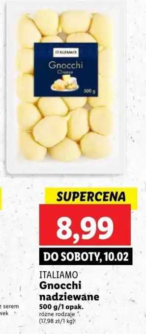 Lidl ITALIANO Gnocchi nadziewane 500g oferta