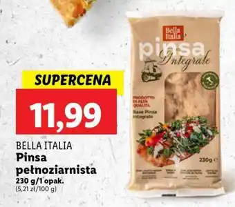 Lidl BELLA ITALIA Pinsa pełnoziarnista 230g oferta