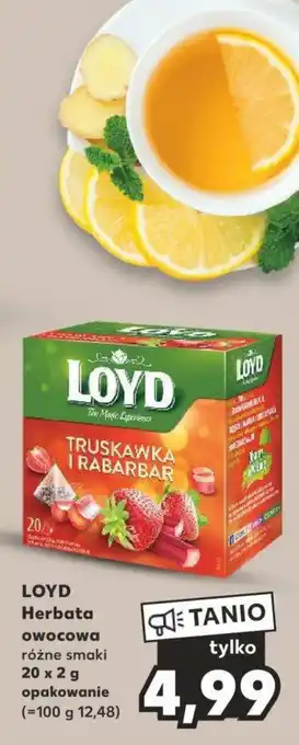 Kaufland LOYD Herbata owocowa 20 x 2 g oferta