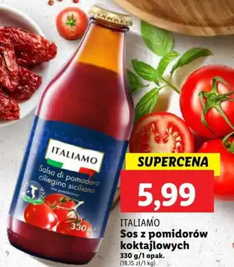 ITALIAMO Sos z pomidorów koktajlowych 330g