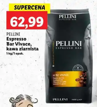 Lidl PELLINI Espresso Bar Vivace, kawa ziarnista 1kg oferta