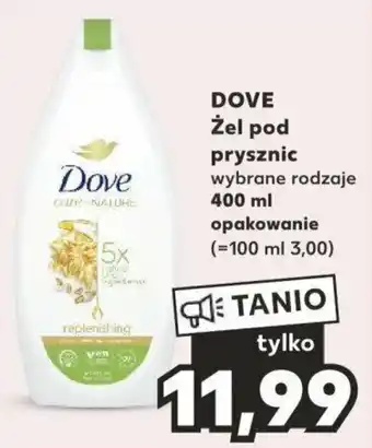 Kaufland DOVE Żel pod prysznic 400 ml oferta