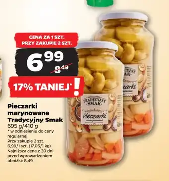 Netto Pieczarki marynowane Tradycyjny Smak 695g oferta