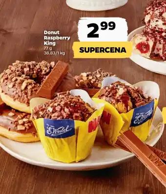 Netto Donut Raspberry King 77 g oferta