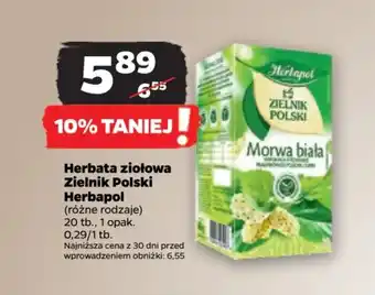 Netto Herbata ziołowa Zielnik Polski Herbapol 20 tb., oferta