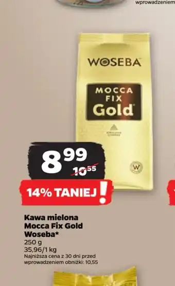 Netto Kawa mielona Mocca Fix Gold Woseba 250g oferta
