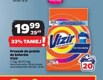 Netto Proszek do prania do kolorów Vizir 1,1kg oferta