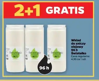 Netto Wkład do zniczy olejowy 96 h oferta