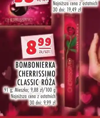 Stokrotka BOMBONIERKA CHERRISSIMO CLASSIC RÓŻA 91 g oferta