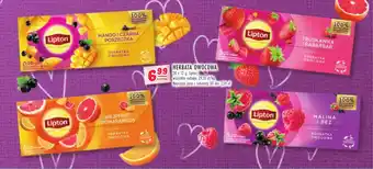 Stokrotka HERBATA OWOCOWA Lipton 20 x 12g oferta