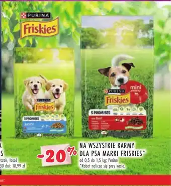 Stokrotka NA WSZYSTKIE KARMY DLA PSA MARKI FRISKIES 0,5kg oferta