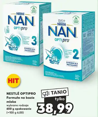 Kaufland NESTLÉ OPTIPRO Formuła na bazie mleka 650 g oferta