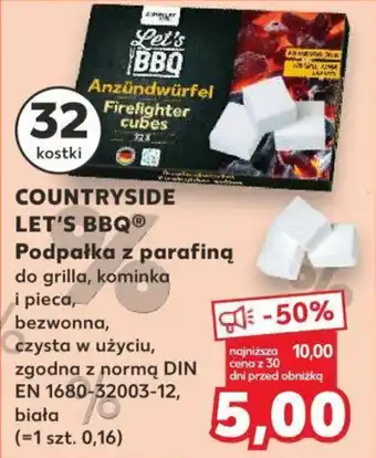 Kaufland COUNTRYSIDE LET'S BBQ Podpałka z parafiną oferta