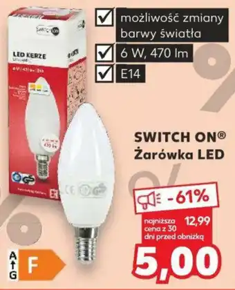 Kaufland SWITCH ON Żarówka LED oferta