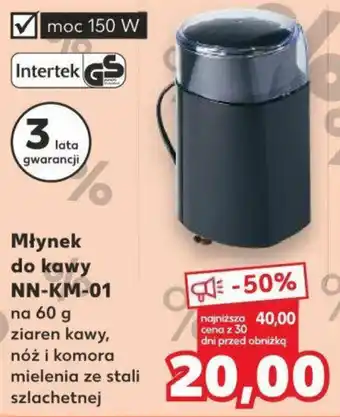 Kaufland Młynek do kawy NN-KM-01 oferta