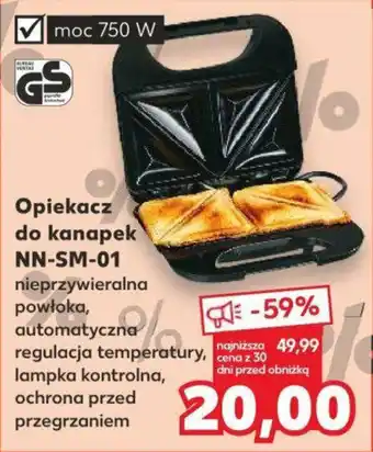 Kaufland Opiekacz do kanapek NN-SM-01 oferta