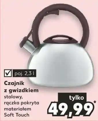 Kaufland Czajnik z gwizdkiem oferta